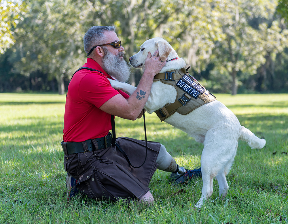 Warrior and Service Dog